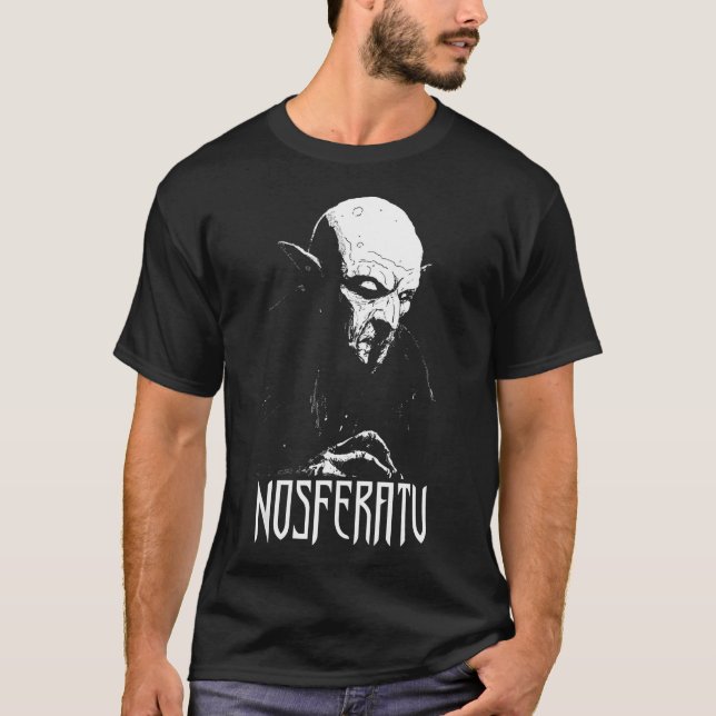 Nosferatu Vampire Classic Dracula Horror Flick T-Shirt (Vorderseite)