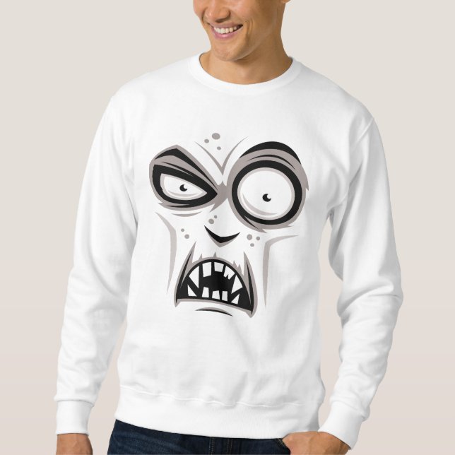 Nosferatu Vampire Face Sweatshirt (Vorderseite)
