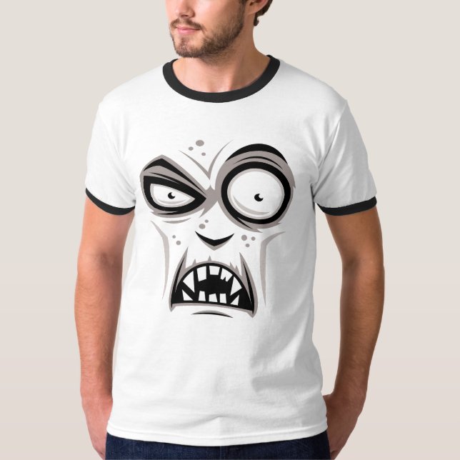 Nosferatu Vampire Face T-Shirt (Vorderseite)