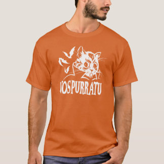 NosPURRatu Kitty mit Fangzähnen Vampirkatze und fl T-Shirt