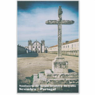 Nossa Senhora do Cabo Sanctuary, Kreuz und Kirche Aufkleber