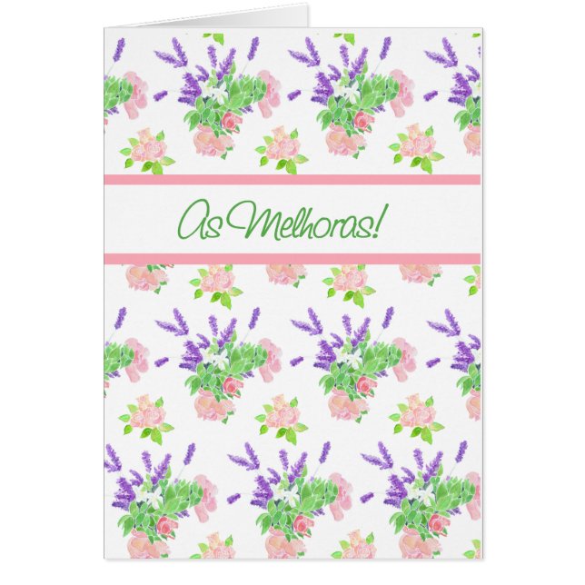 Nostalgale Floral portugais salutation Se tirer bi (Devant)