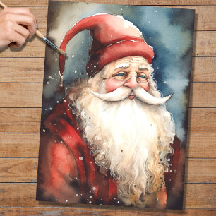 Nostalgic Santa 7 Decoupage Paper Seidenpapier