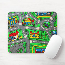 Nostalgie der 90er Jahre, nostalgischer Teppichbod Mousepad