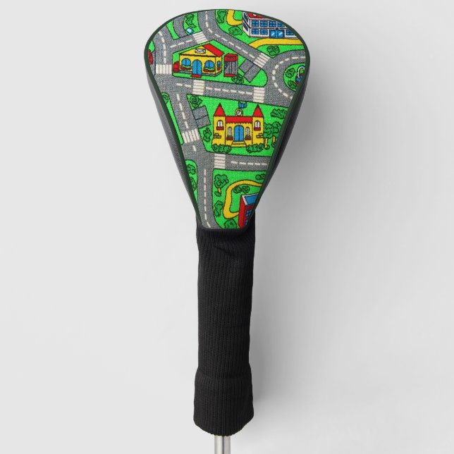 Nostalgie der 90er Jahre, Straßennostalgie Golf Headcover (Vorderseite)