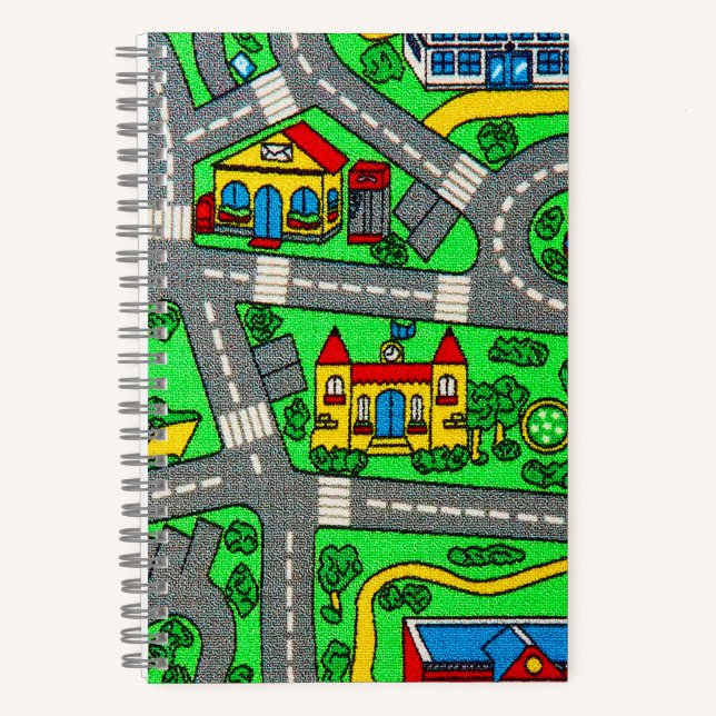 Nostalgie der 90er Jahre, Straßennostalgie Notizbuch (Vorderseite)