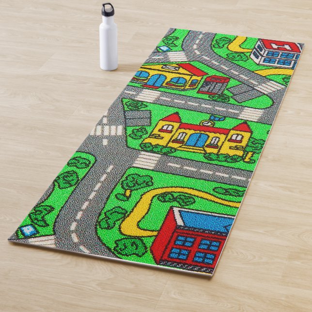 Nostalgie der 90er Jahre, Straßennostalgie Yogamatte (Beispiel)