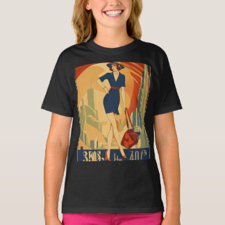 "Nostalgie erkunden: Eine Reise durch den Retro T-Shirt