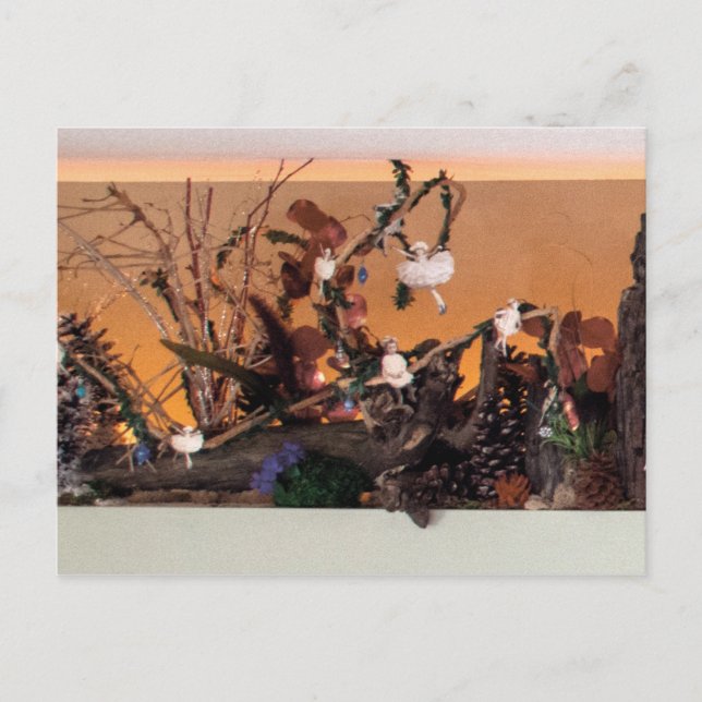 Nostalgie Garden | Verzauberte Alcove 500 Postkarte (Vorderseite)