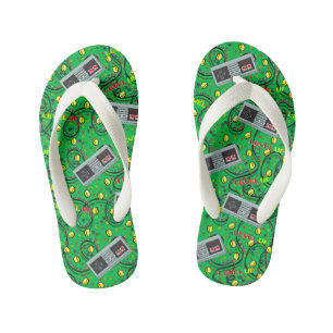 Nostalgie im grünen Video Kinderbadesandalen