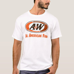 Nostalgie-T-Shirt das A&W der Männer T-Shirt