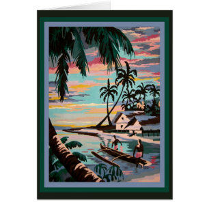 Nostalgie tropicale exotique de