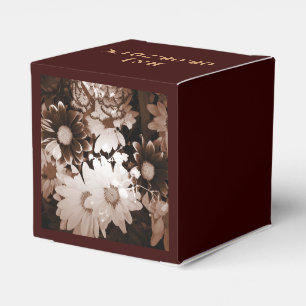 Nostalgie Western Wildblume Sommertag Geschenkschachtel