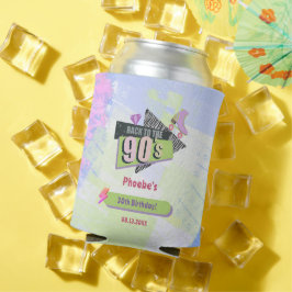 Nostalgisch zurück zur Retro-Geburtstagsparty der  Dosenkühler