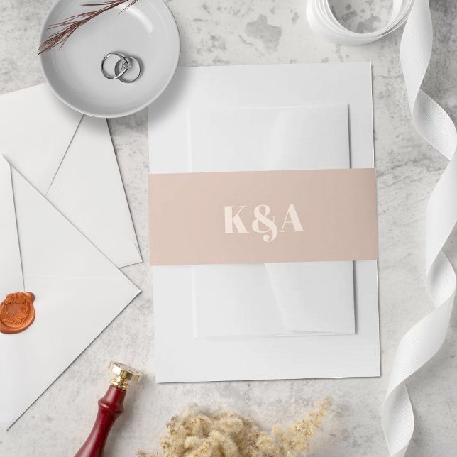 Nostalgische Charm Retro Wedding Einladungsbanderole (Von Creator hochgeladen)