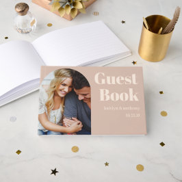 Nostalgische Charm Retro Wedding Gästebuch