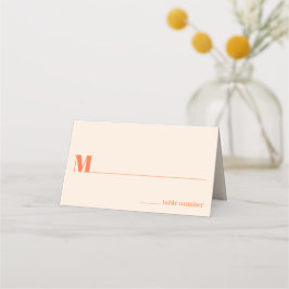 Nostalgische Charm Retro Wedding Platzkarte