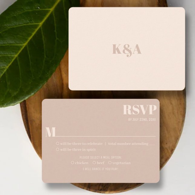 Nostalgische Charm Retro Wedding RSVP Karte (Von Creator hochgeladen)