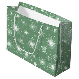 Nostalgische Kitschmas-Sterne Große Geschenktüte