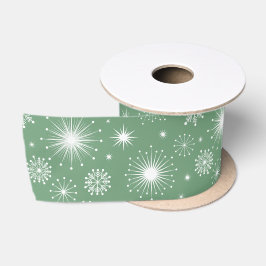 Nostalgische Kitschmas Sterne Satinband