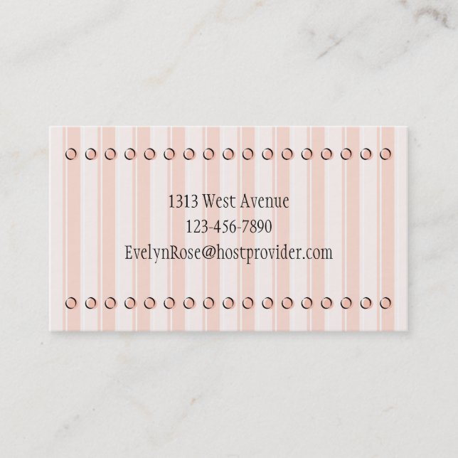 Nostalgische Rufkarte Telefonnummerkarte (Vorderseite)