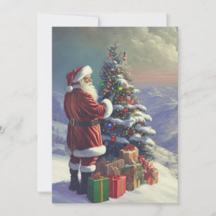 Nostalgische Weihnachtsfeier Einladung