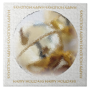 Nostalgische Weihnachtsglocke Fliese