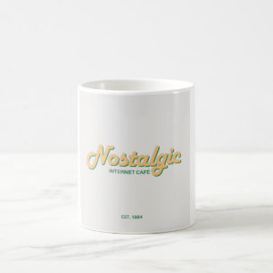 Nostalgischer Becher Kaffeetasse