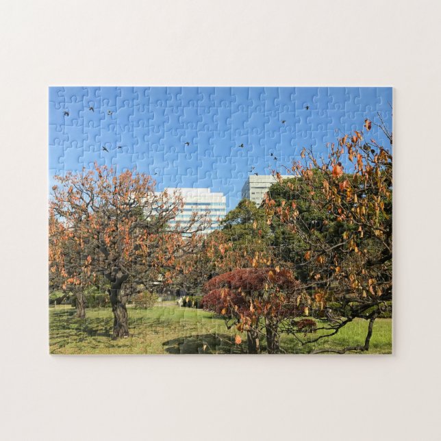 Nostalgischer Herbst-Himmel (Horizontal)