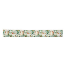 Nostalgischer Kitschmas Satinband