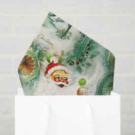 Nostalgischer Kitschmas Seidenpapier