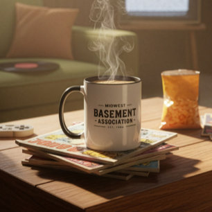 Nostalgischer Retro-Witz aus dem Mittleren Westen Tasse