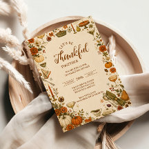 Nostalgischer Vintage-Thanksgiving-Supper-Club
