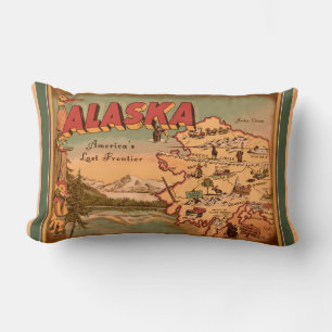 Nostalgisches Alaska Lendenkissen