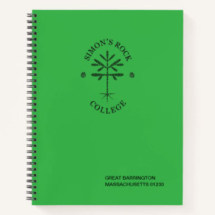 Nostalgisches Notebook in voller Größe Notizbuch