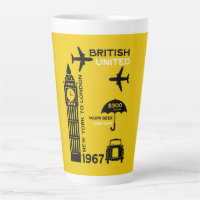 Nostalgisches Retro Airline Poster
