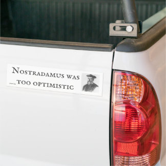Nostradamus - Ein MisterP-Aufkleber Autoaufkleber