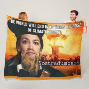 NOSTRADUMBASS FLEECEDECKE