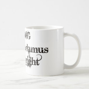 Nostramadus Tasse mit coolem Grunge-Schriftart