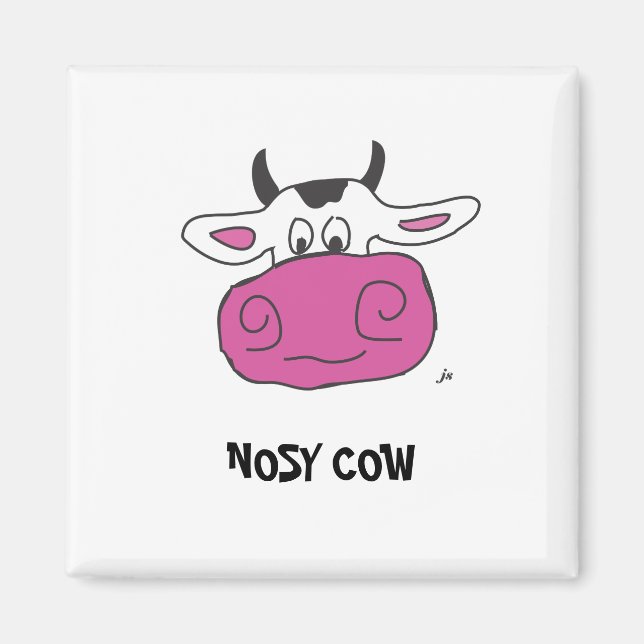 NOSY COW MAGNET (Vorne)