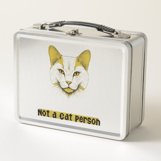 Not a Cat Person Lunch Box (Vorderseite)