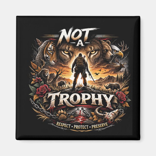 Not a Trophy Magnet (Vorne)