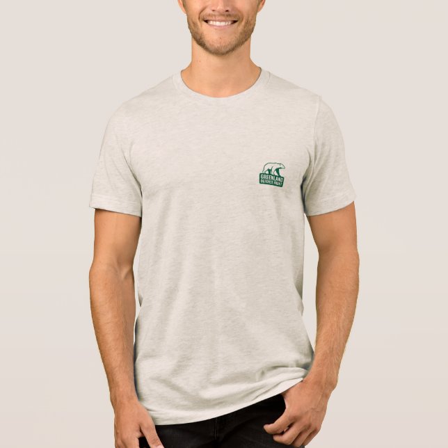 NOT FOR SALE – Arctic Resistance Badge Tri-Blend Shirt (Vorderseite)