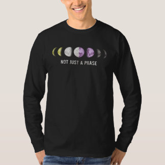 Not Just a Phase Moon Nonbinary LGBT Pride T-Shirt
