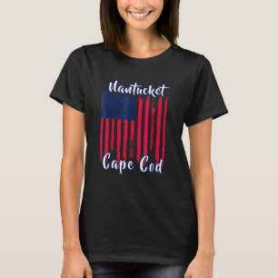 Not leidende Nantucket Sommerurlaub Patriotische L T-Shirt