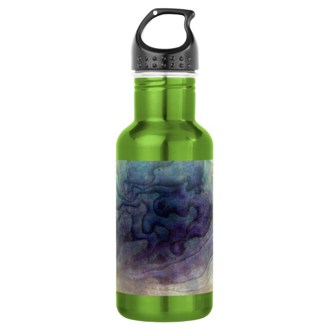 Not leidender Abalone Edelstahlflasche (Vorderseite)