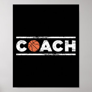 Not leidender Basketballtrainer Poster