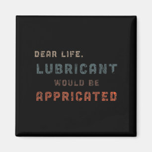 Not leidendes Vintages Lubricant wäre p Magnet