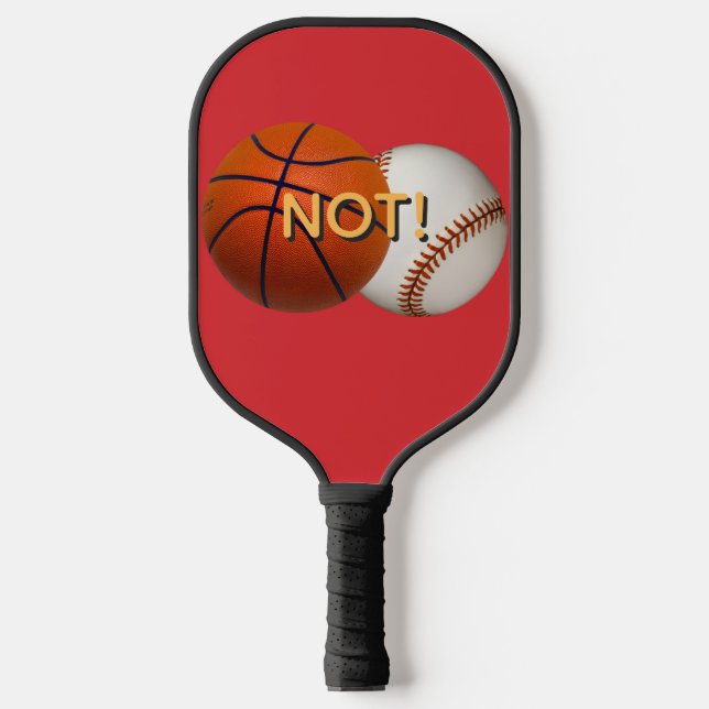 NOT! Logo  Pickleball Schläger (Vorderseite)