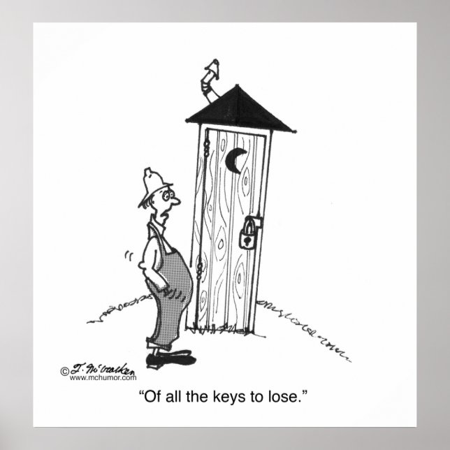 Not The Key To Lose Poster (Vorne)
